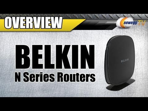 Newegg TV: BELKIN N Series Wireless Dual-Band N+ Routers Overview