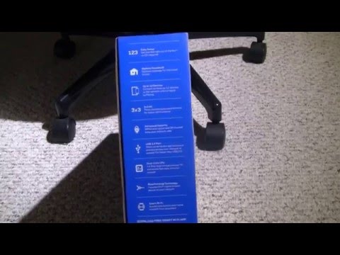 Linksys EA7500 Unboxing