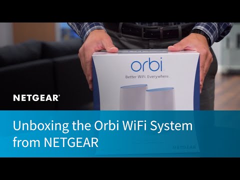 Unboxing the Orbi WiFi System from NETGEAR