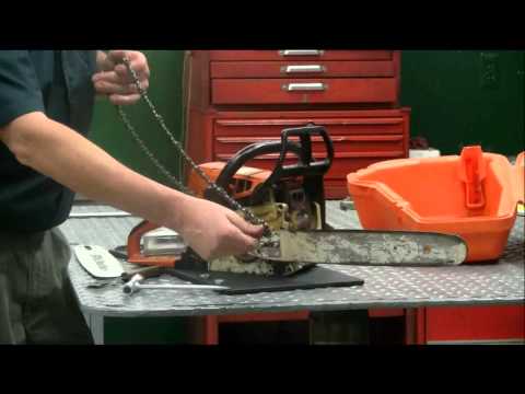How to Replace a Chain on a Chainsaw