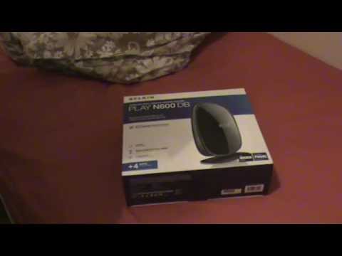 Belkin N600 DB Wireless Dual-Band N+ Router Unboxing