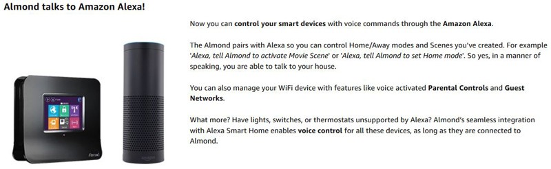 Securifi Almond Smart Home Touchscreen Talks To Amazon Alexa