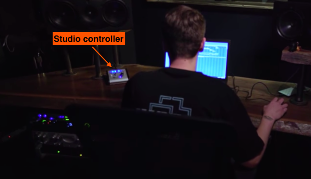 Plug Walk's producer with TheLabCook uses a studio controller. Lot's of professionals do.