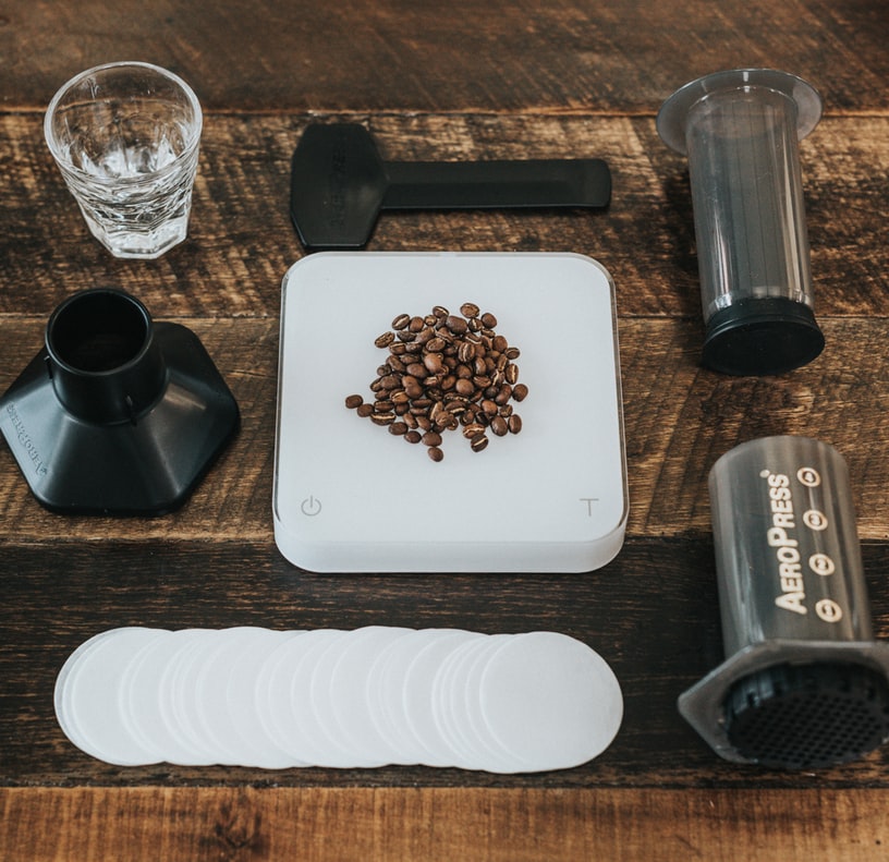 How to brew espresso coffee with AeroPress